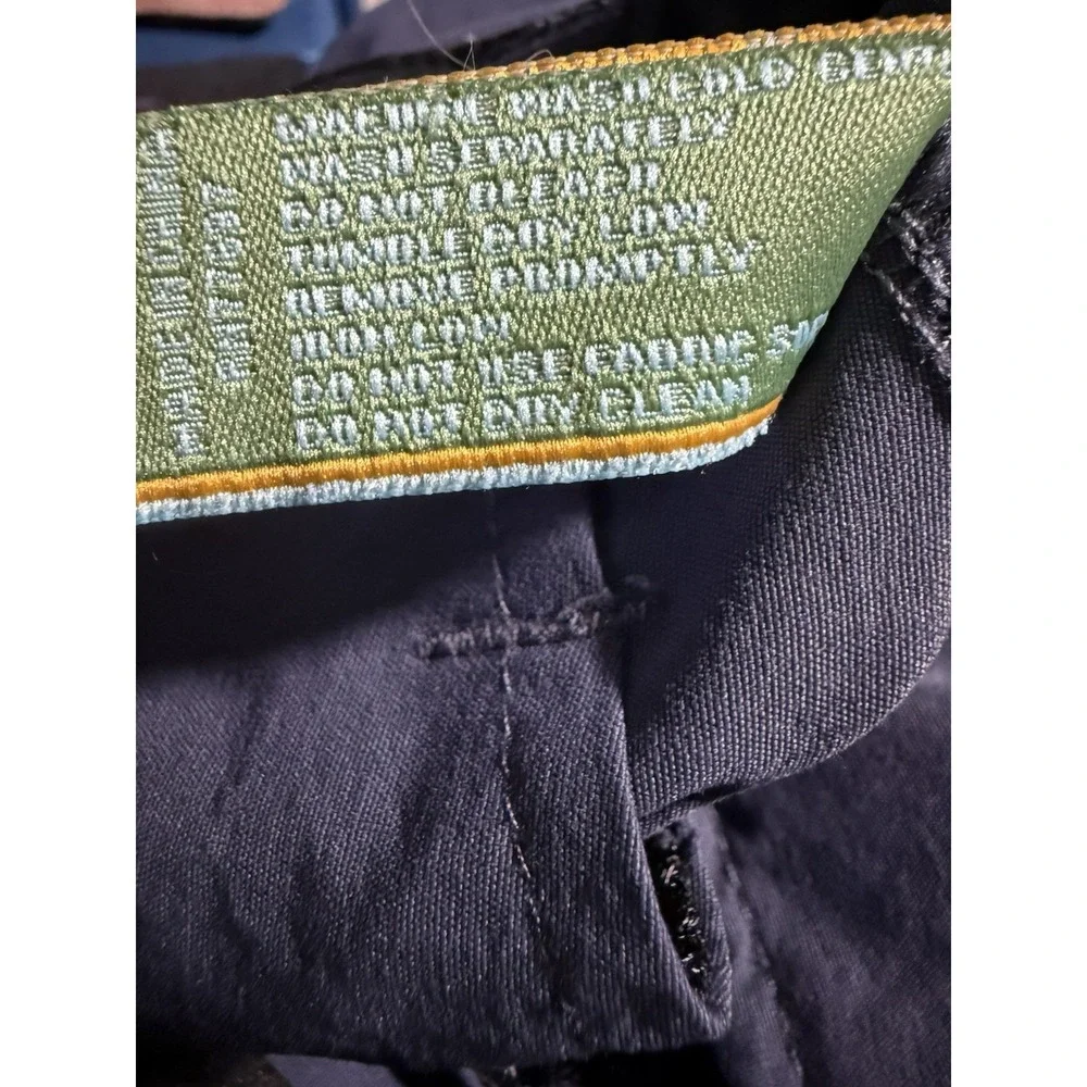 Marsh Wear Shorts Mens 32 Blue Hybrid Chino Flat Front Classic Resort
